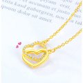 Shangjie OEM ODM Dia de la Madre Gold rempli 24k Gold Women Collier Jewelry Real Gold Collier